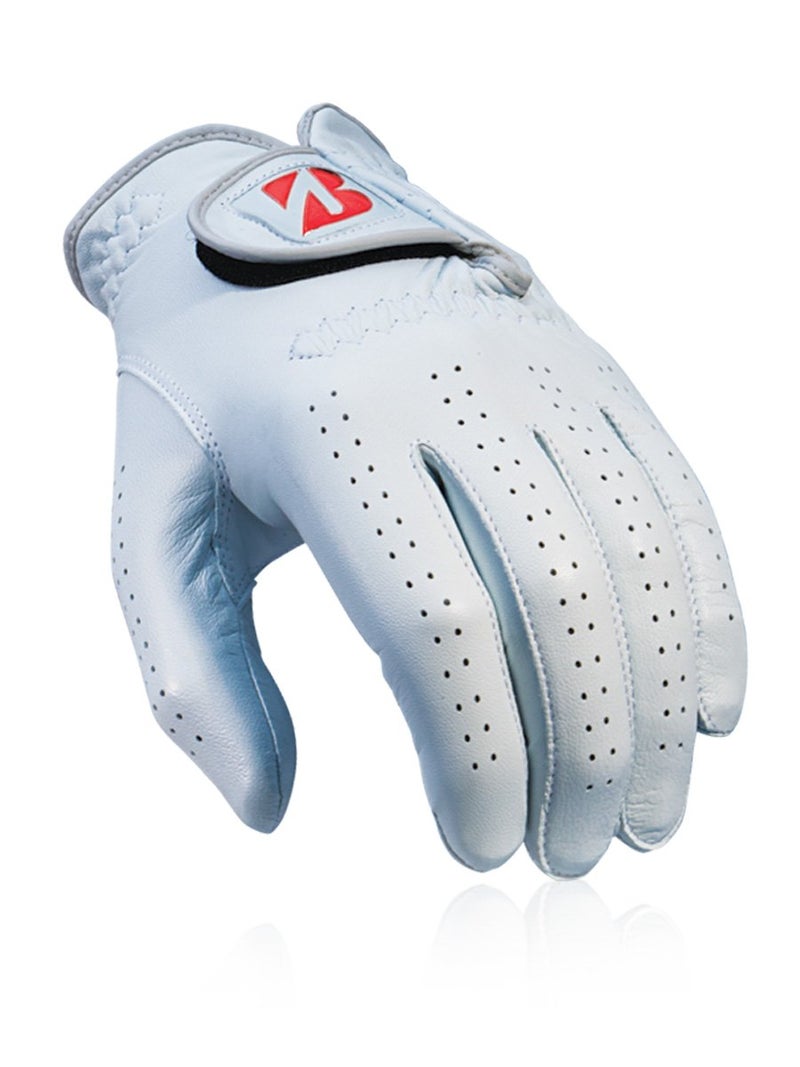 Bridgestone Golf Men's Tour Premium Glove, White, Left Hand, X-Large - Image 1
